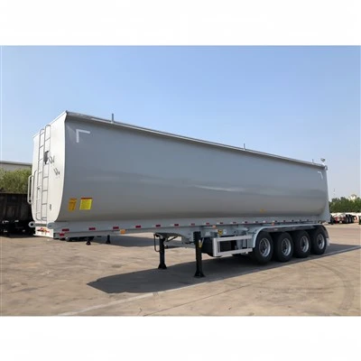 Semi-remorcă pentru transportul cerealelor